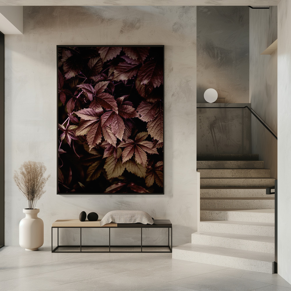 Poster - Autumn Leaves 13 in entrance
