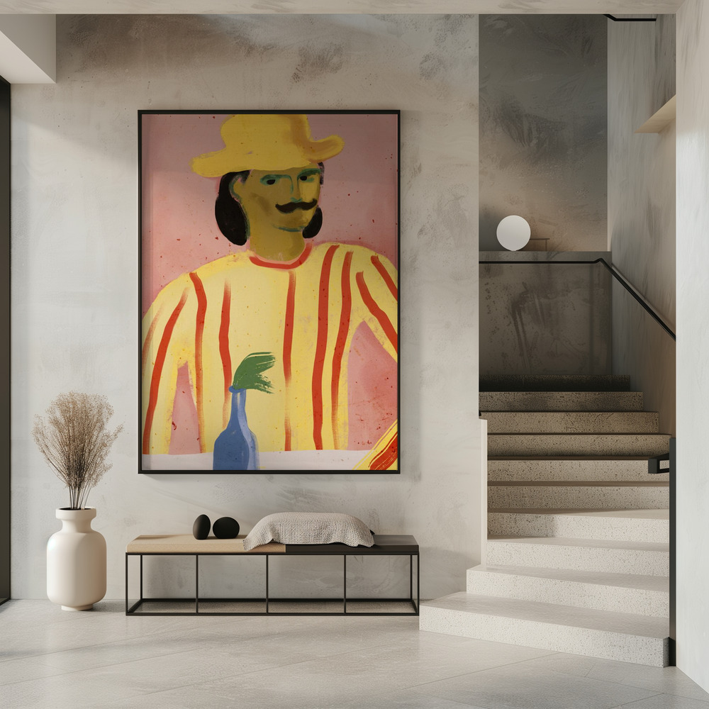 Poster - Senhor Barbosa in entrance