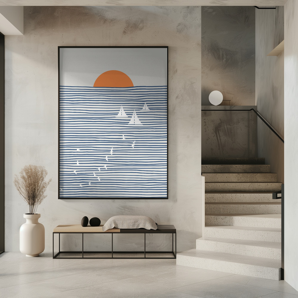 Poster - Three White Sails in ingresso