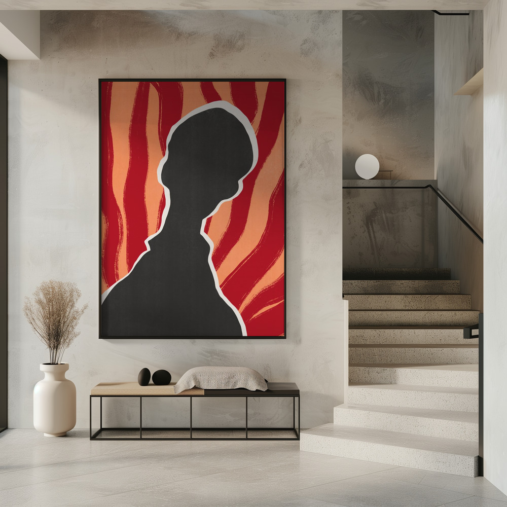 Plakat - Anonymous Portrait In Heat i indgangen