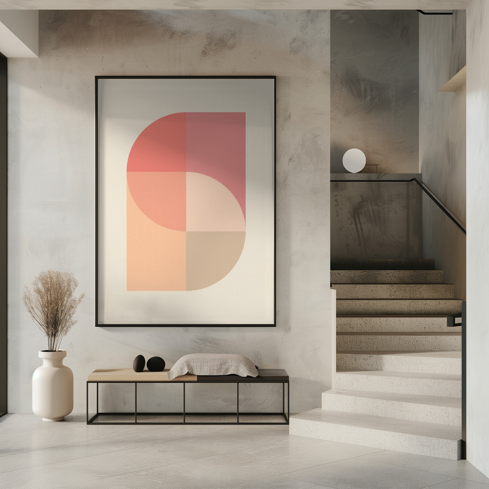 Poster - Peach 30 im Eingang