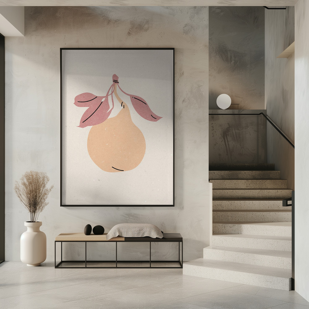 Poster Pear - Affisch i entré