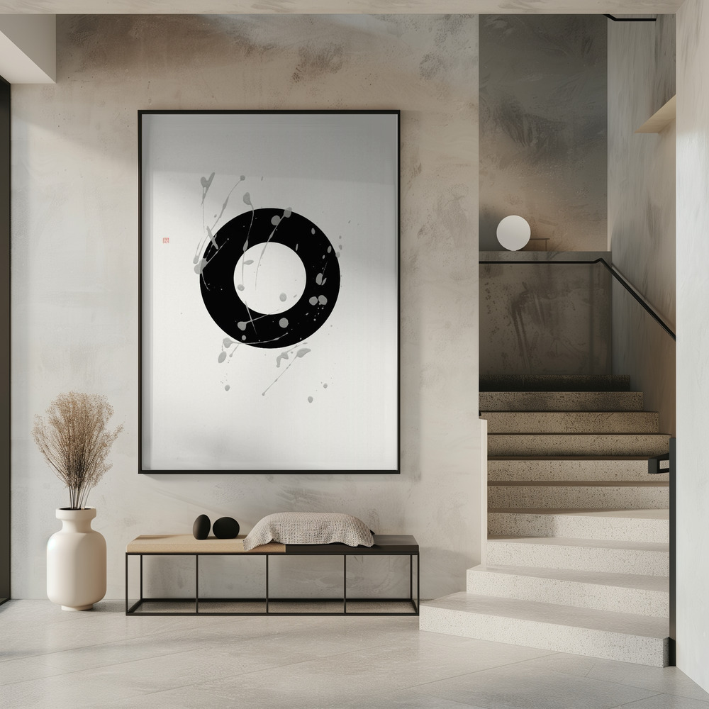 Poster - New Life in entrance