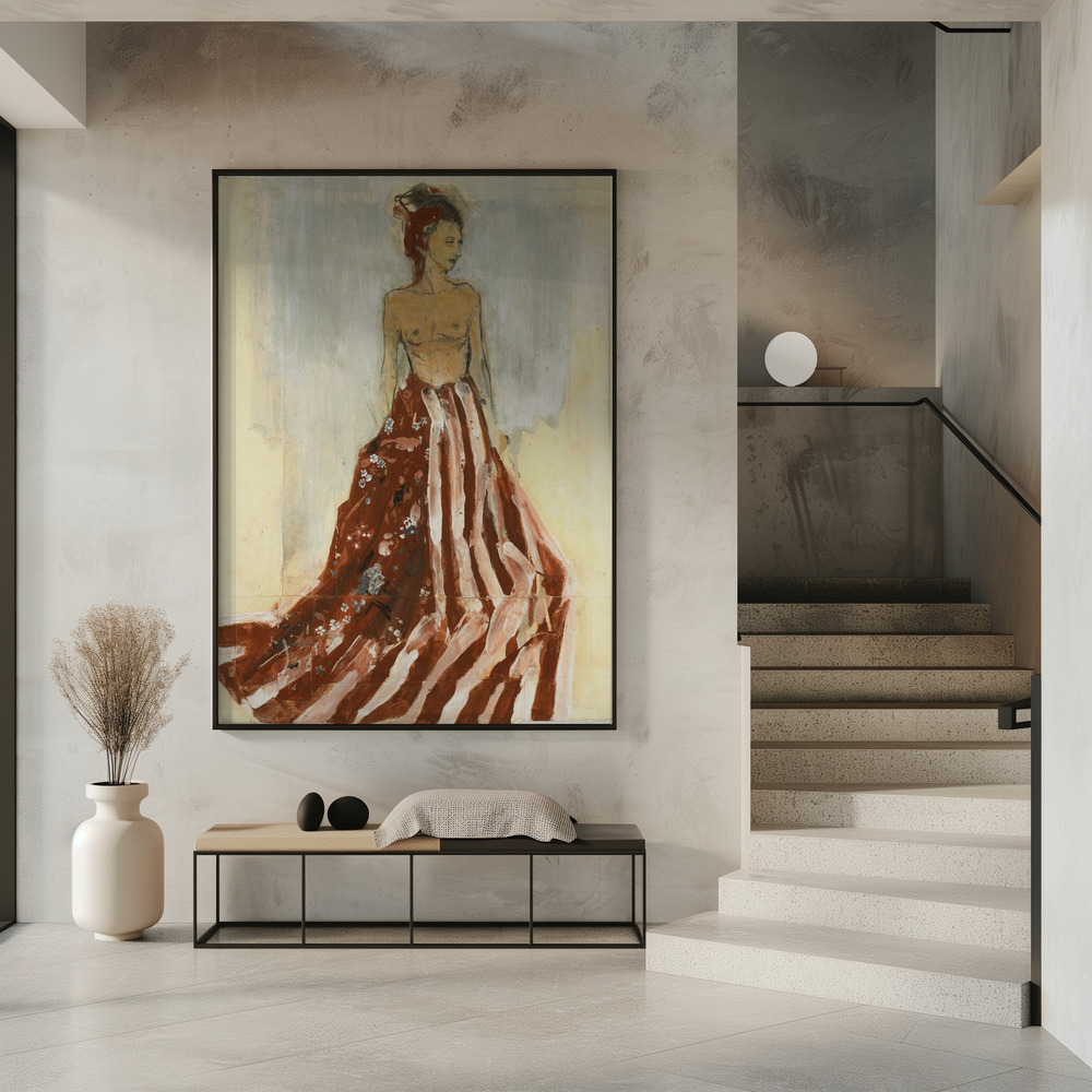 Poster - Hommage à Egon Schiele XXXV in entrance