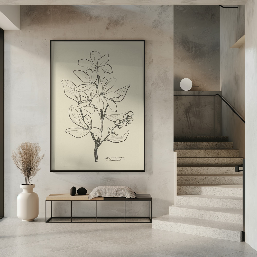 Juliste - Floral 1 sisäänkäynnillä