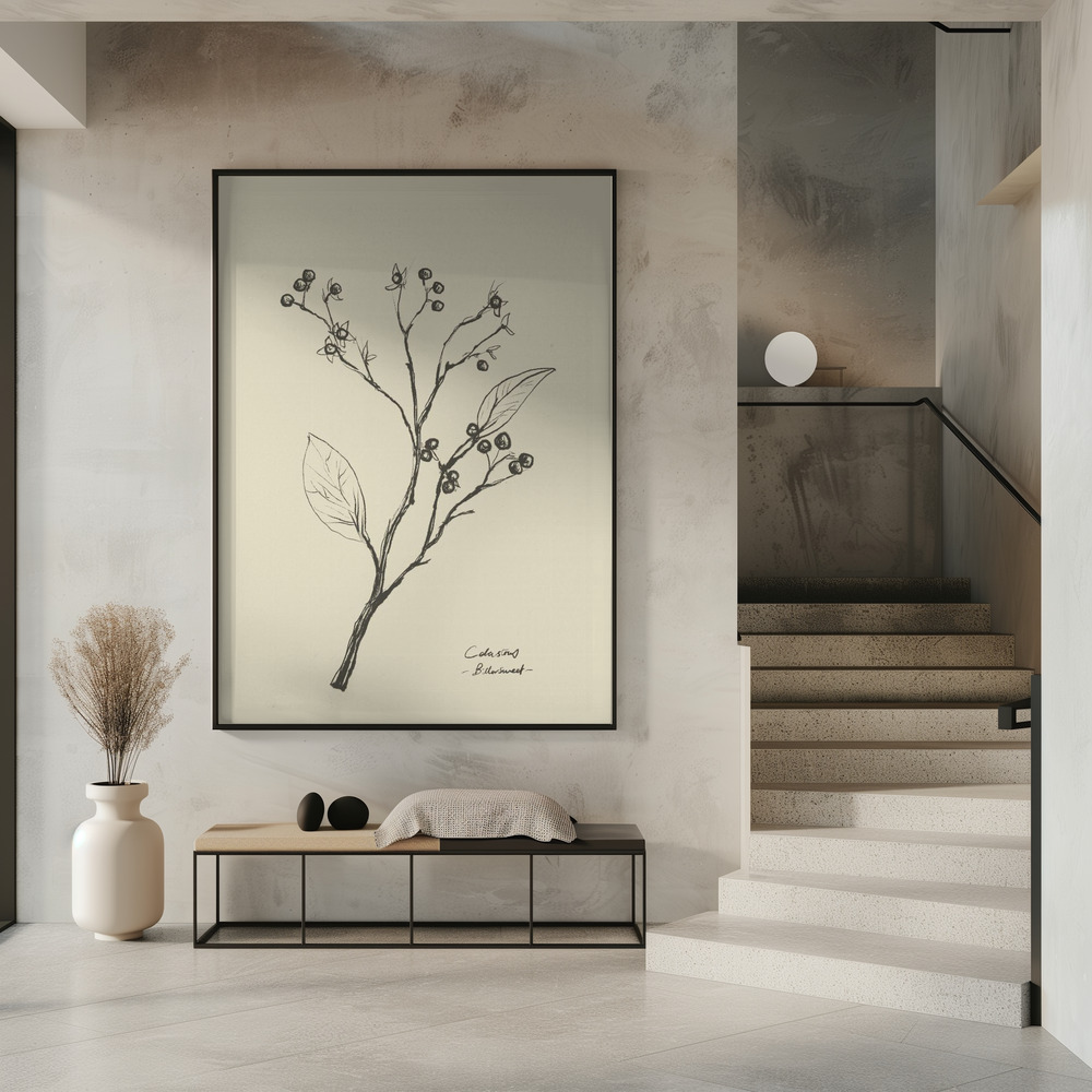 Juliste - Floral 2 sisäänkäynnillä