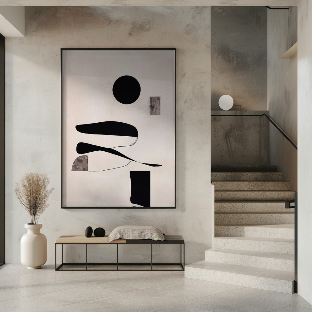 Poster - Minimalist Objects in entrance