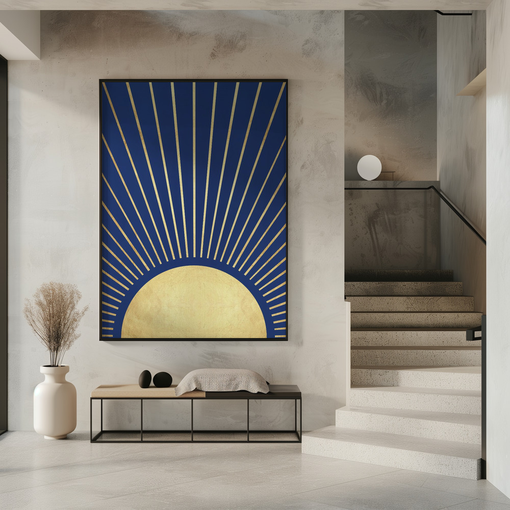 Poster - Sun rays 1 in entrance