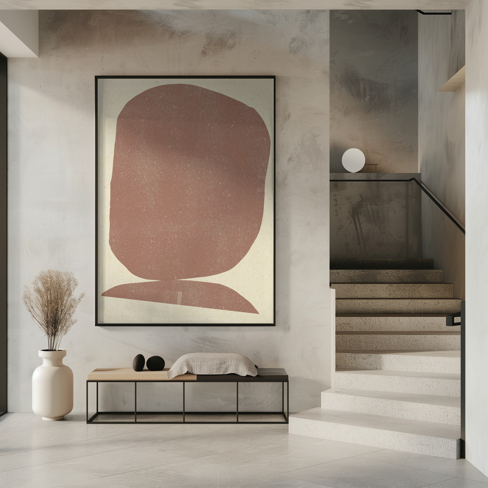 Poster - Earthy Stone in entrance