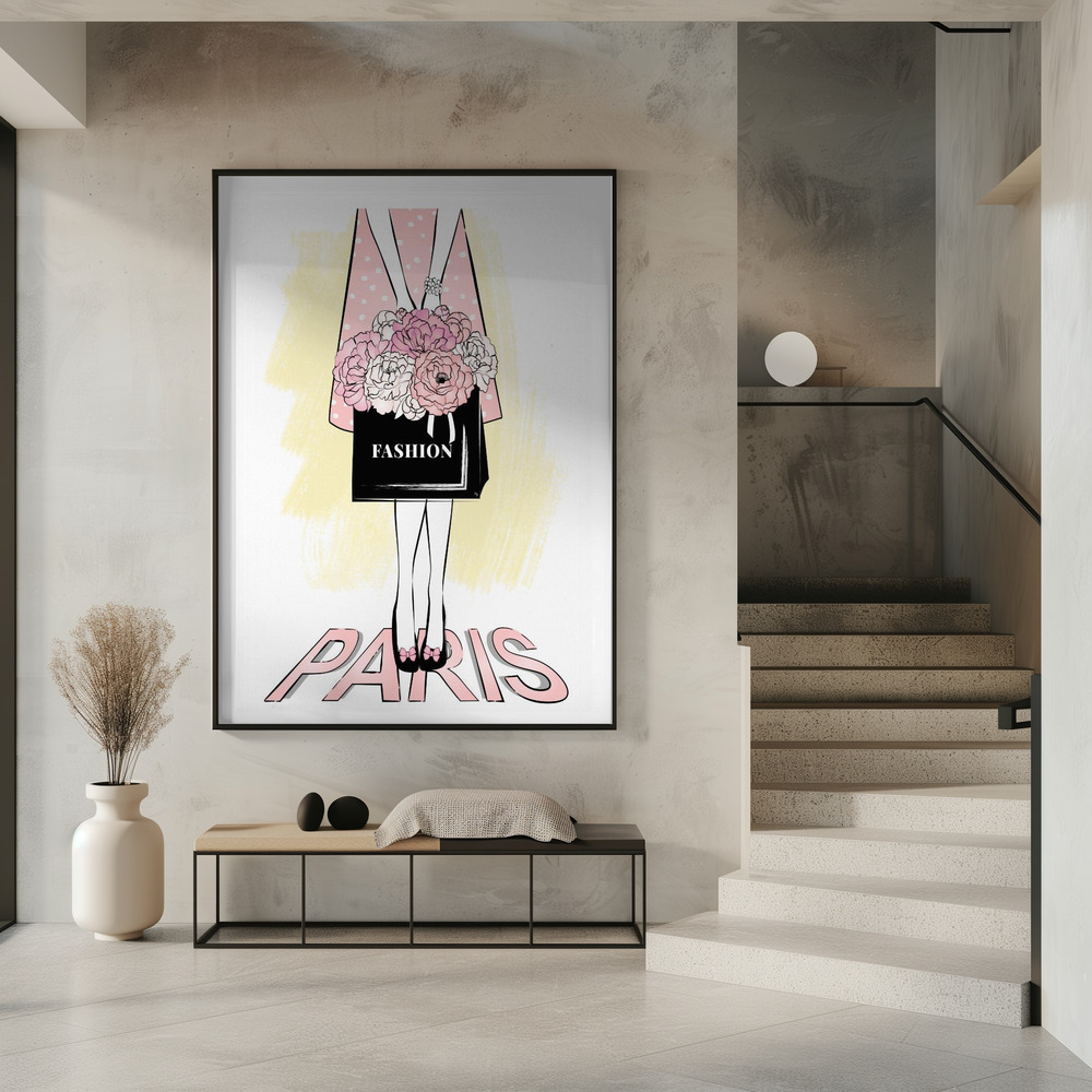 Poster - Fashion Girl in entree