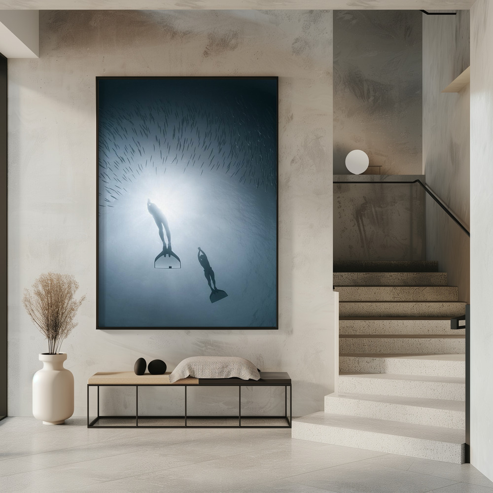 Poster With nature as one - Affisch i entré