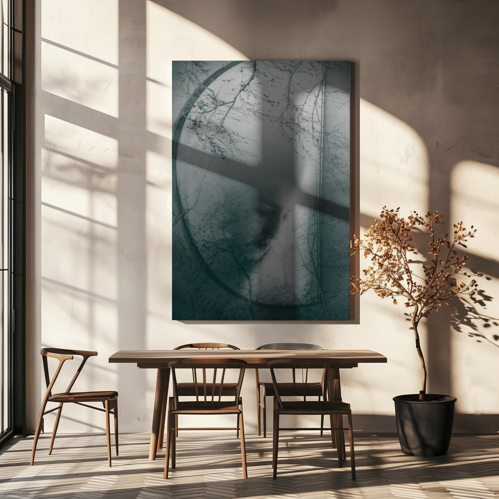 Canvas print - Melancholy over dining table