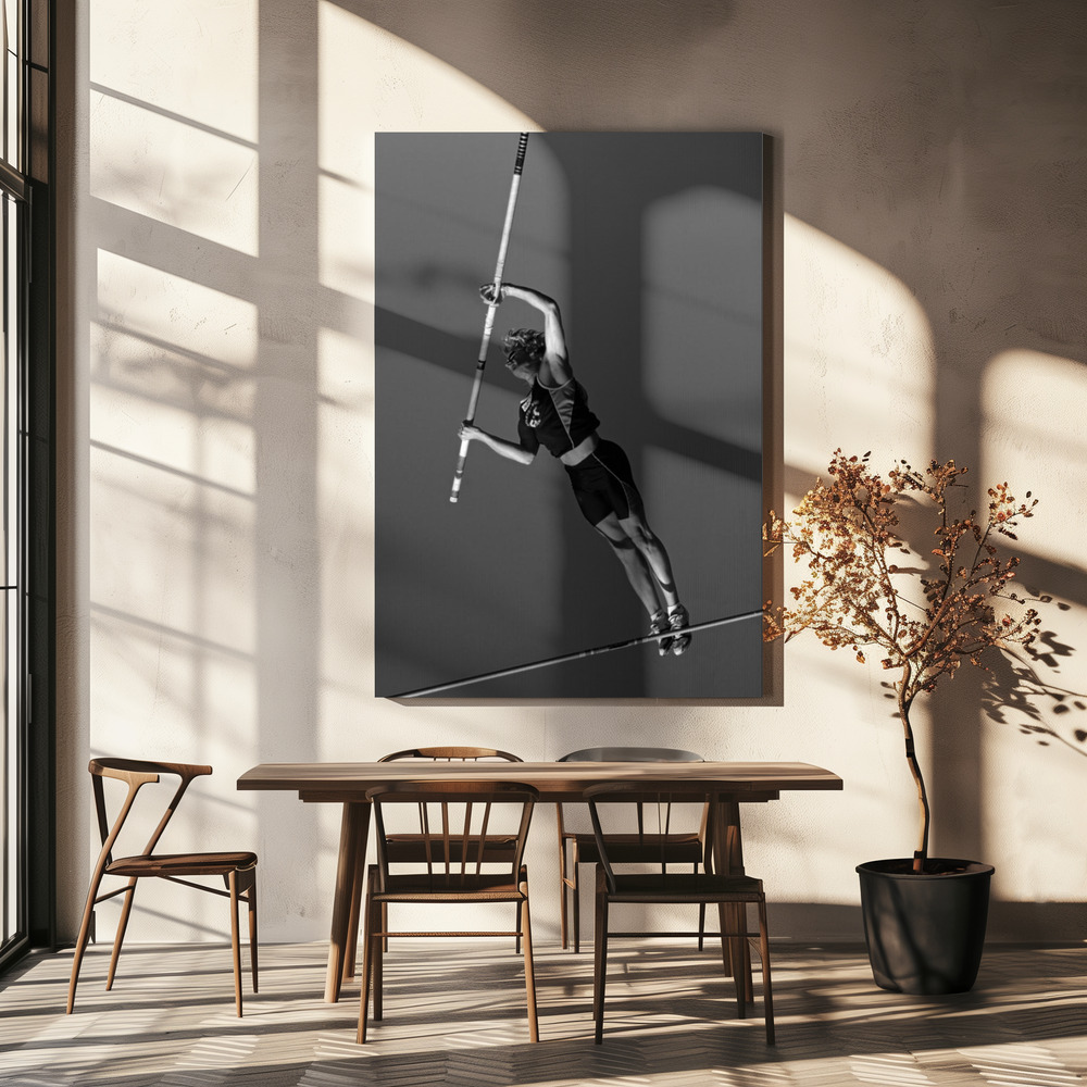 Lienzo - Force of desire II. sobre la mesa del comedor