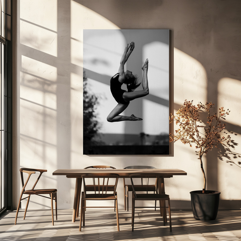 Canvas print - Dance over dining table