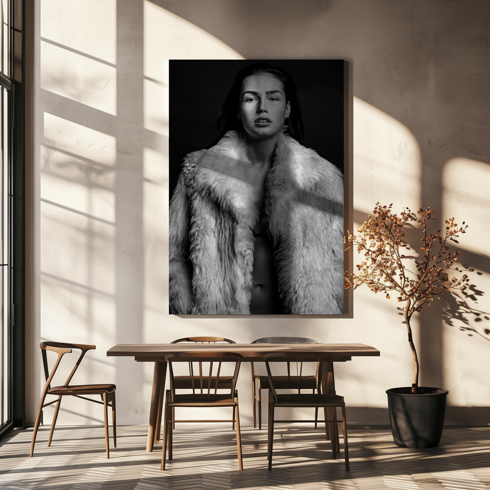 Canvas schilderi - Romi boven eettafel