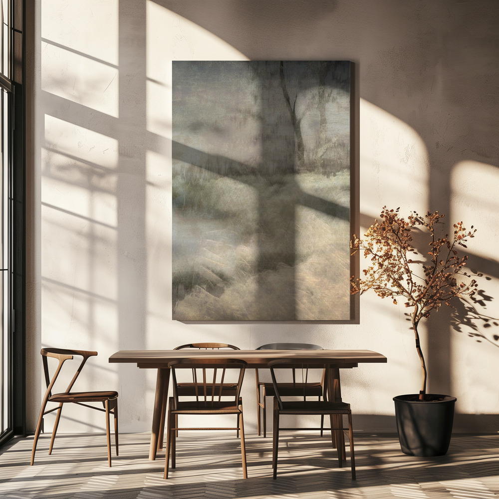 Canvas schilderi - Little ven boven eettafel
