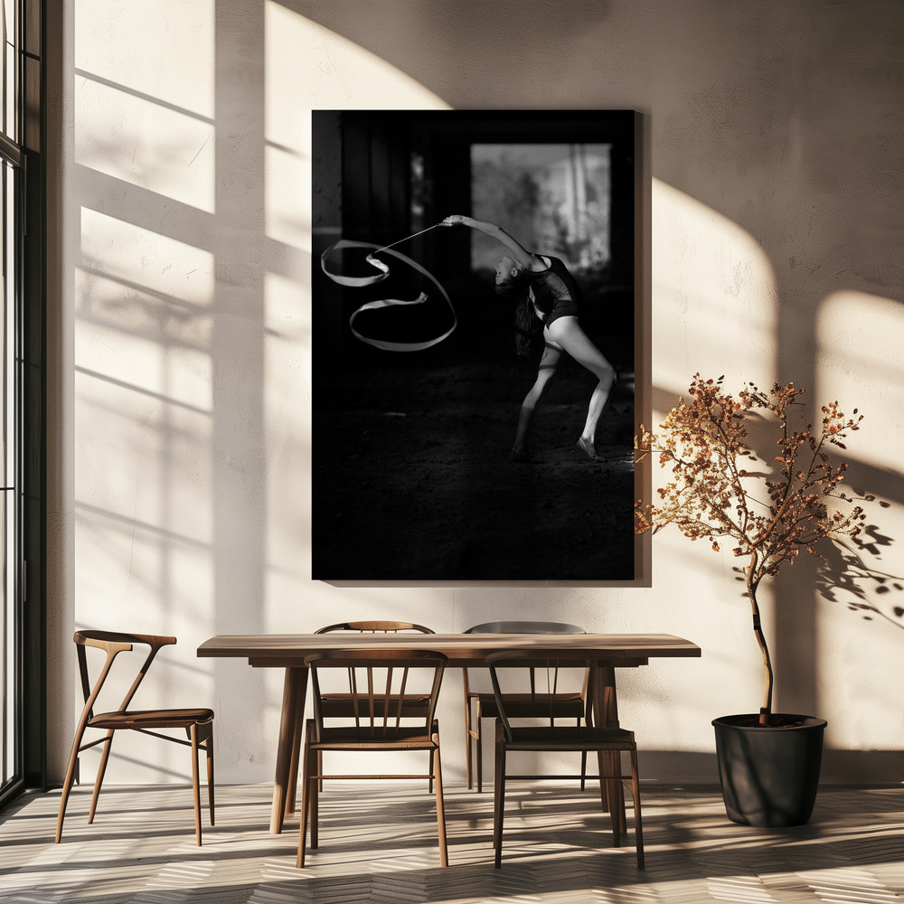Canvas print - Dance [Radka] over dining table