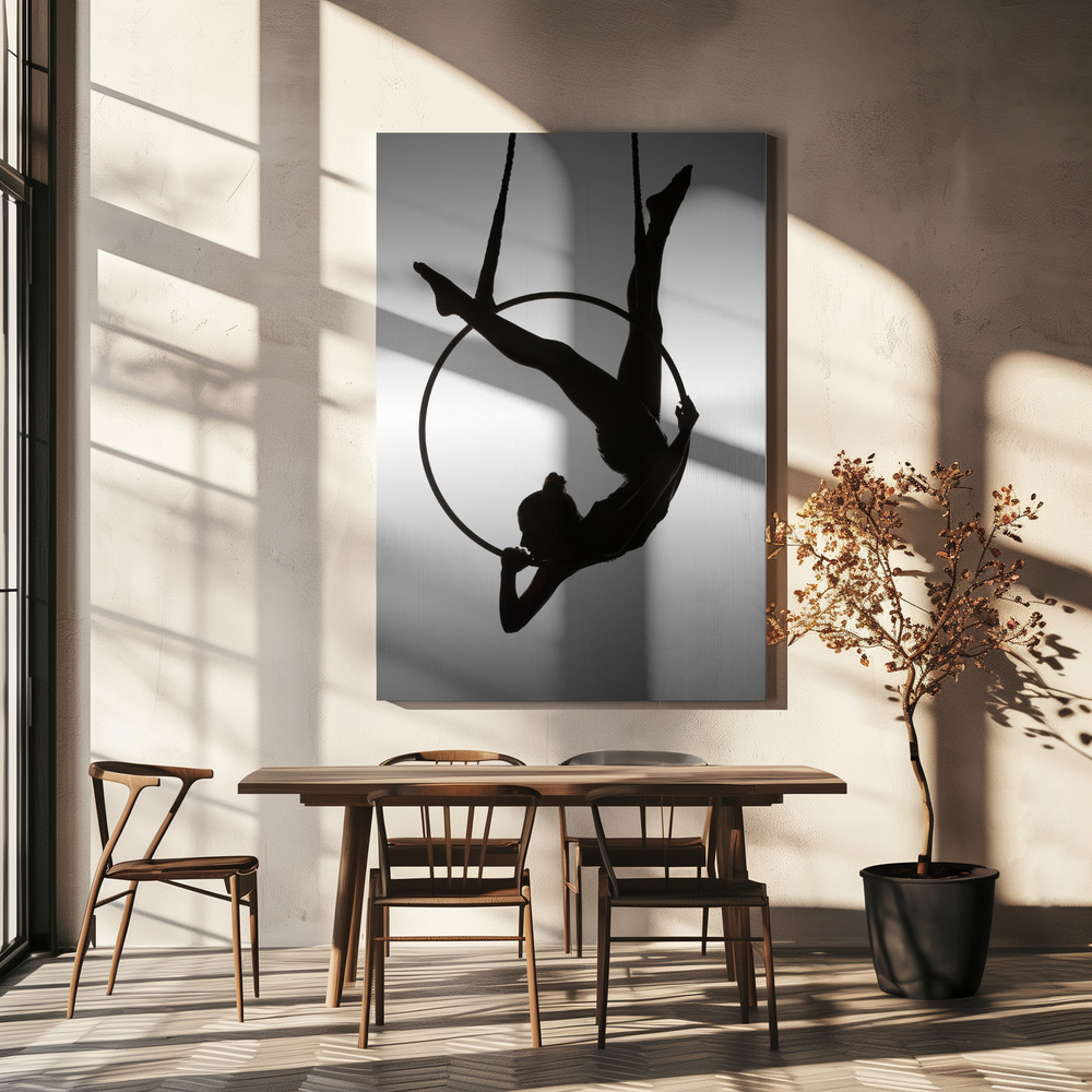 Canvas print - The Aerialist over dining table