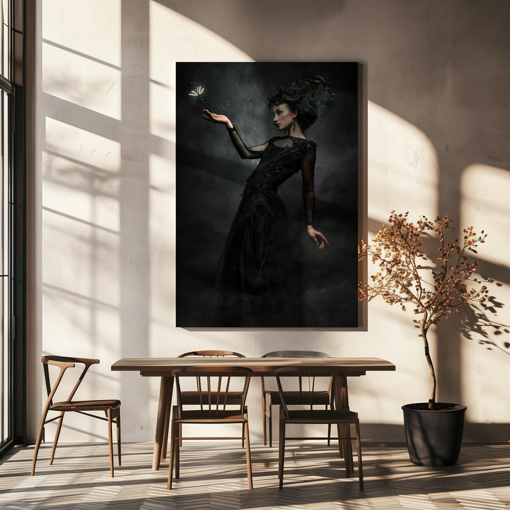 Canvas print - Moira over dining table