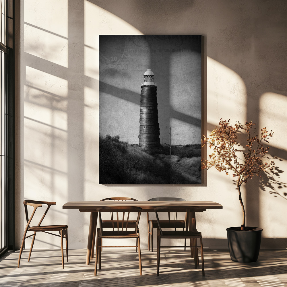 Canvas print - Light after Dark over dining table