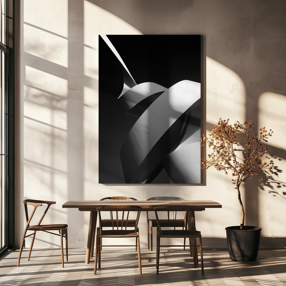 Canvas print - The scroll over dining table