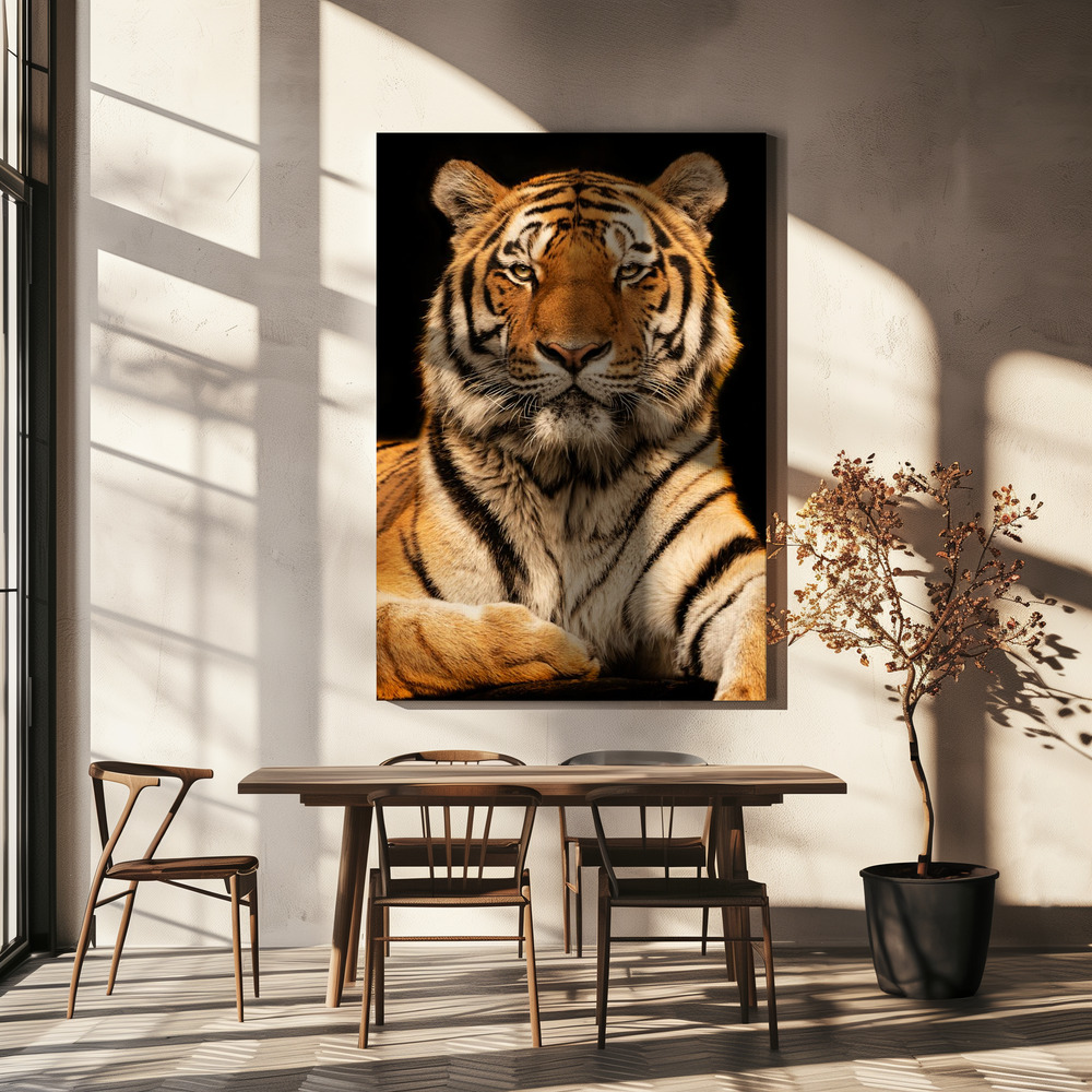 Canvas print - I c U over dining table