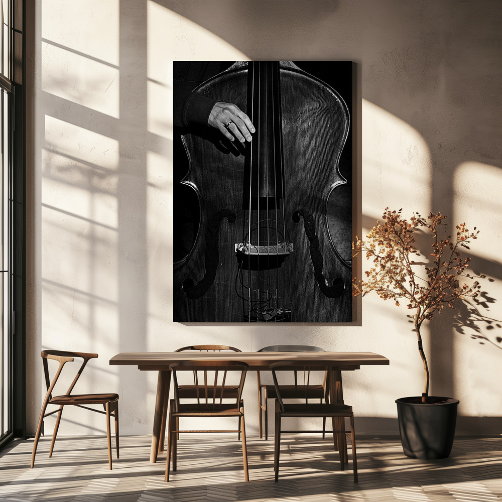 Canvas print - Jazz over dining table