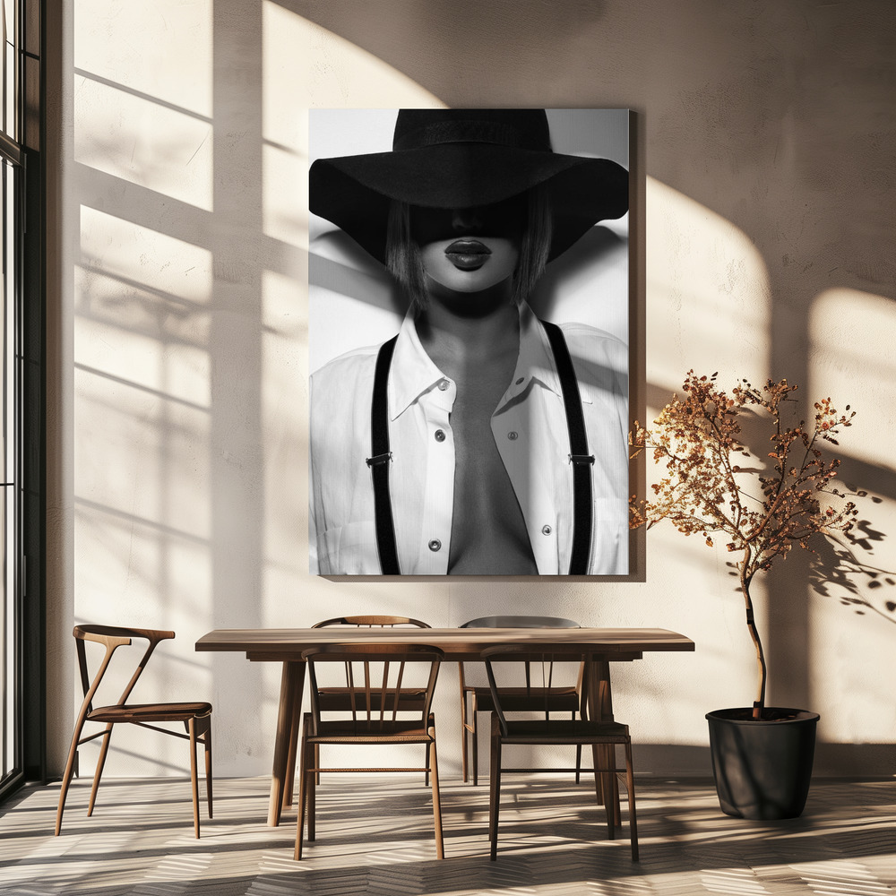 Canvas print - Perrine over dining table