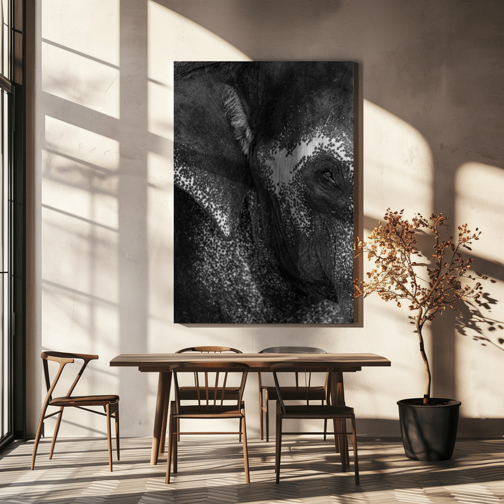 Canvas schilderi - Love boven eettafel