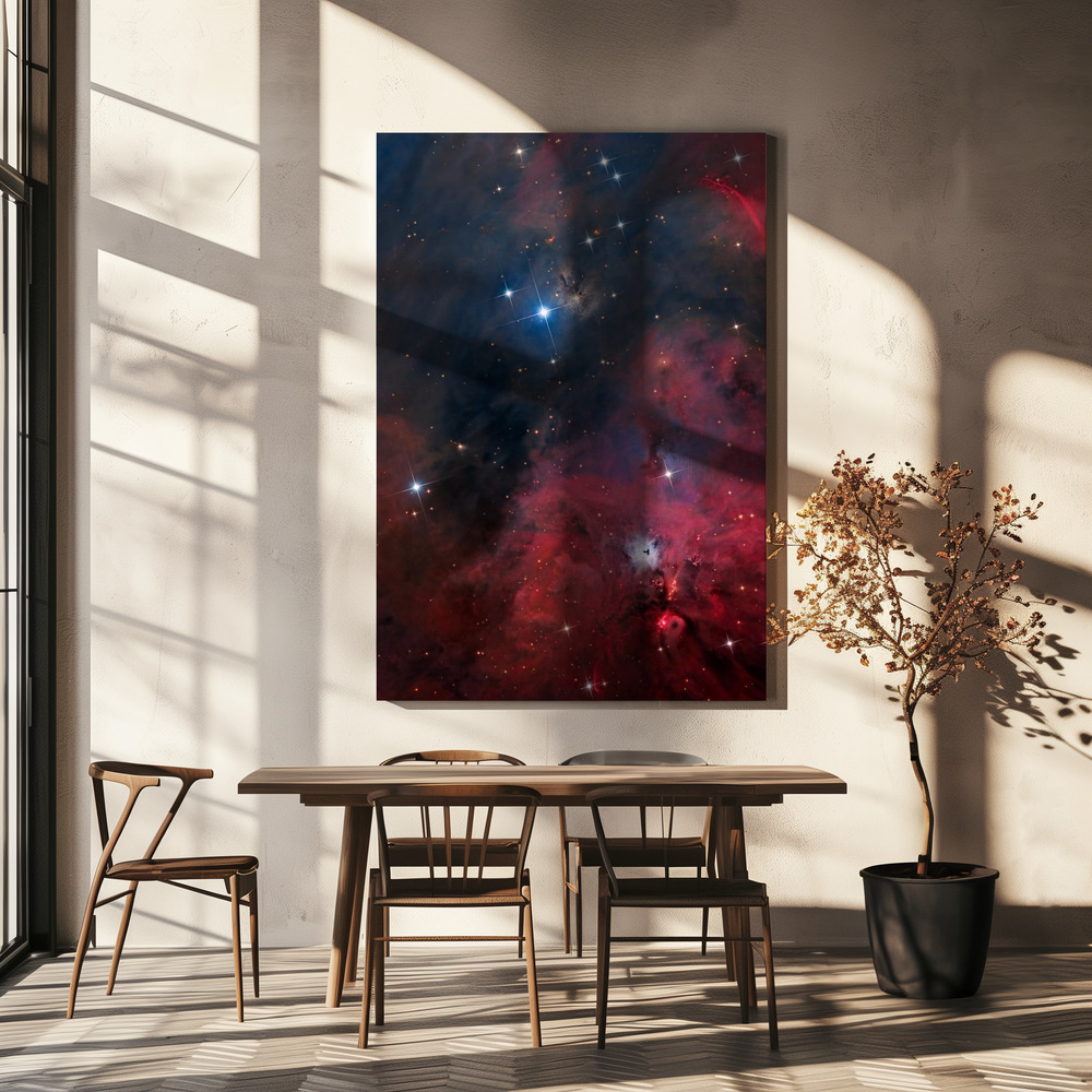 Obraz na płótnie - NGC 1999 nad stołem jadalnym