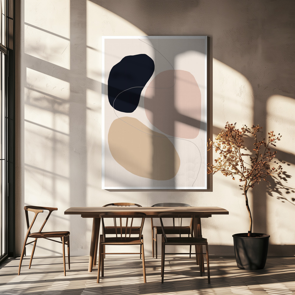 Canvas print - Abstract Composition over dining table