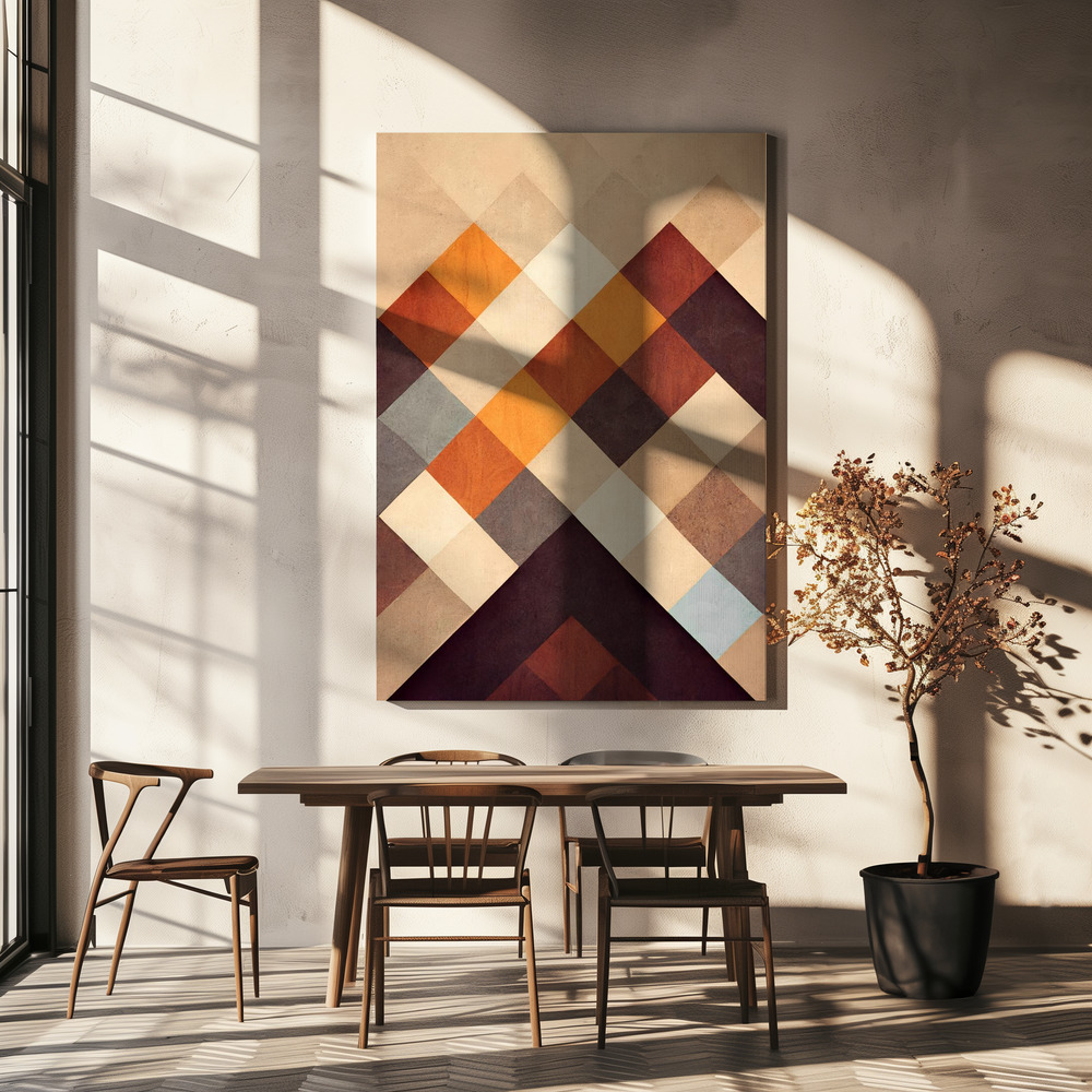 Canvas print - The Pyramid over dining table