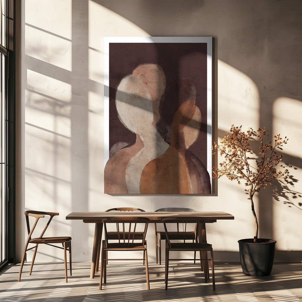 Canvas print - The Unknown over dining table