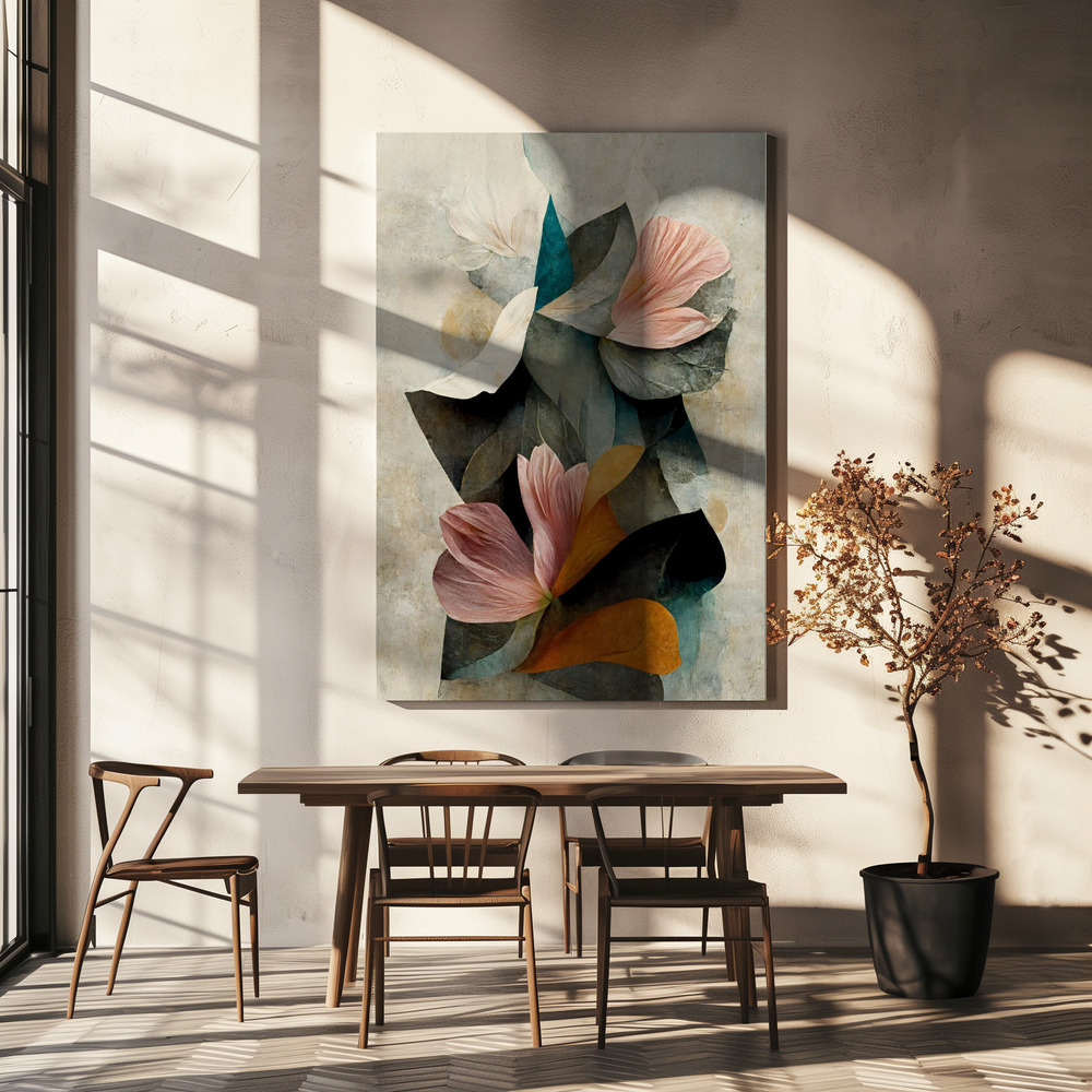 Canvas print - Grow over dining table