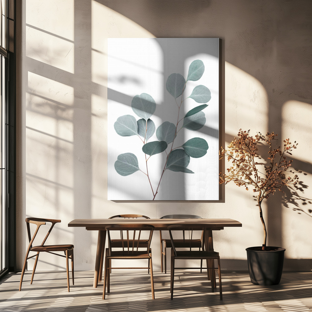 Canvas print - Silverdollar over dining table