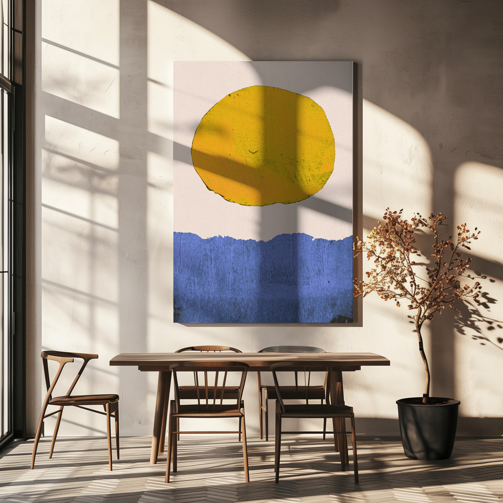 Canvas print - Summer Sun over dining table