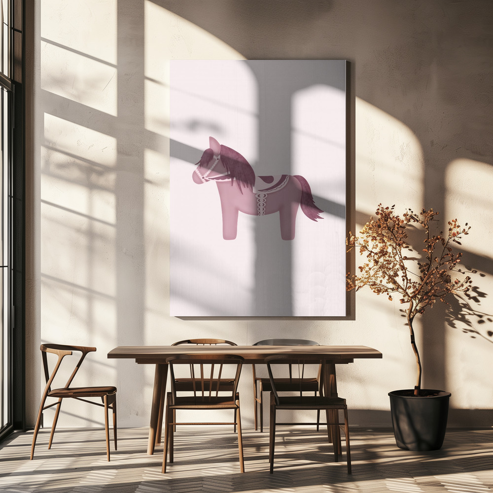Canvas schilderi - Dalaponny boven eettafel