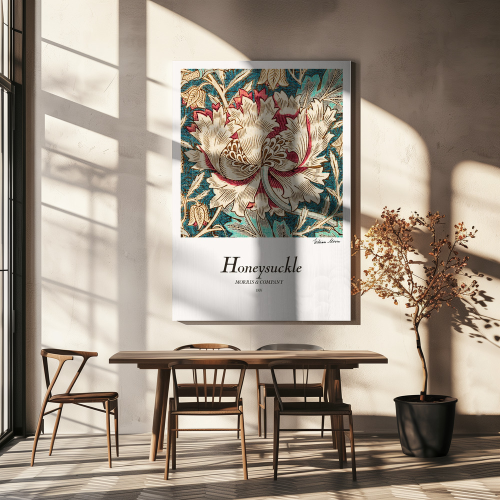 Stampe su tela - Honeysuckle sopra il tavolo da pranzo