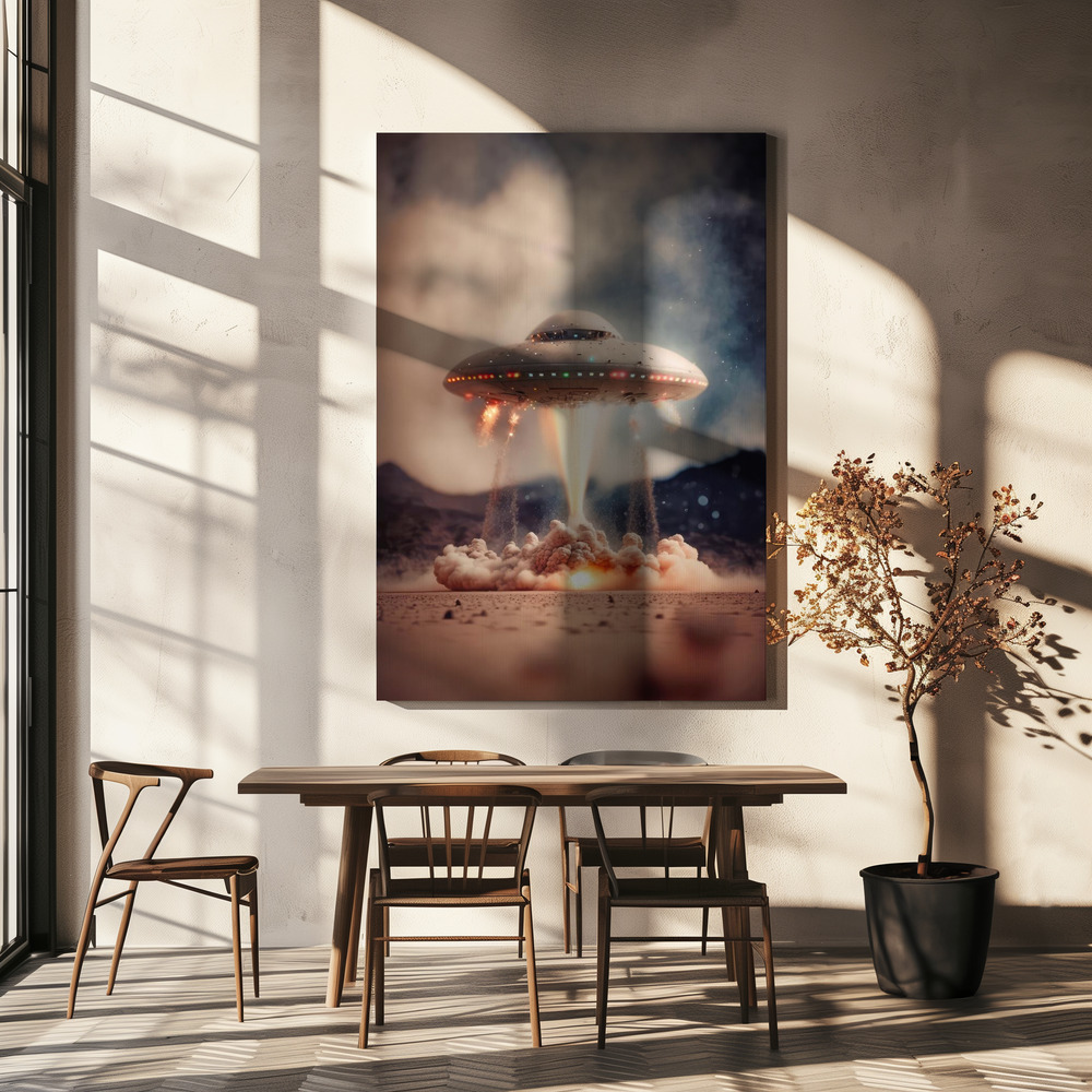 Stampe su tela - Planet 73 A sopra il tavolo da pranzo