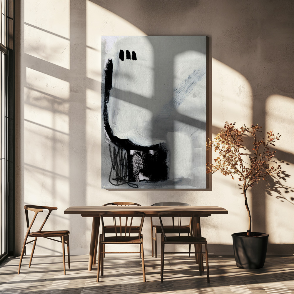 Canvas print - Beyond No2 over dining table