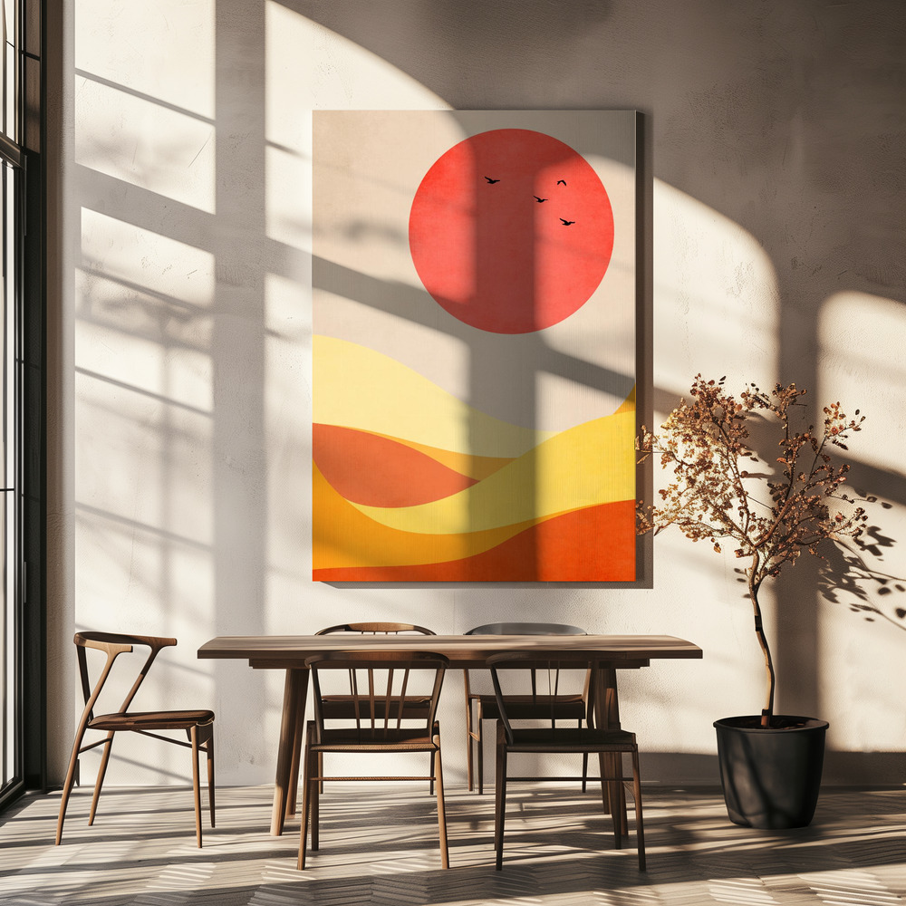 Canvas print - Sweet Harmony over dining table