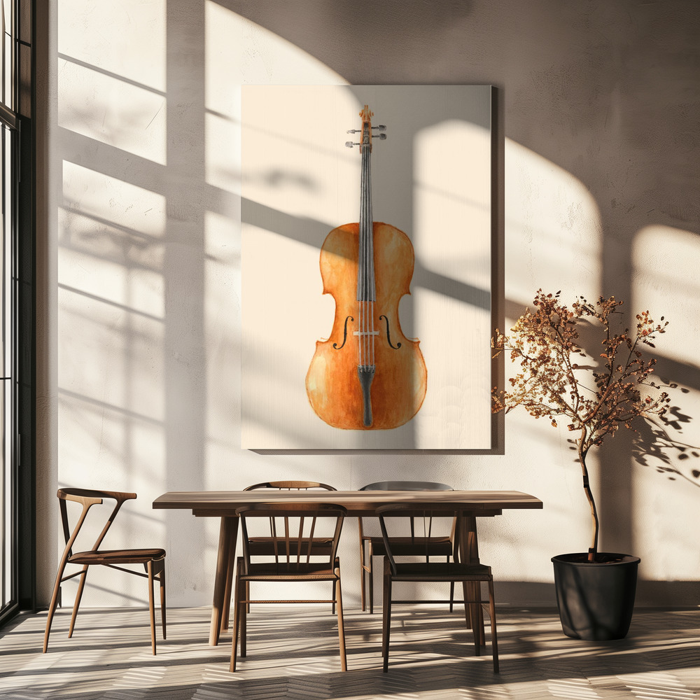 Toile - Cello table de salle à manger
