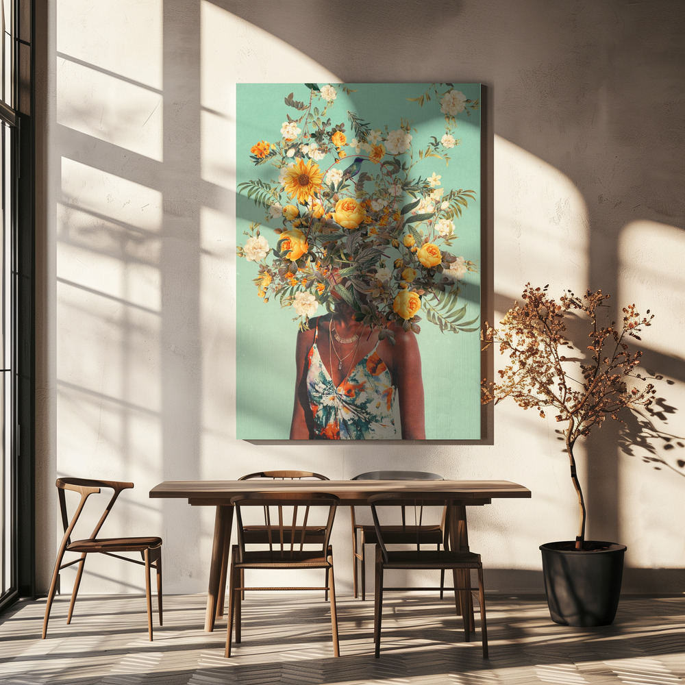 Canvas print - You Loved Me a Thousand Summers Ago over dining table