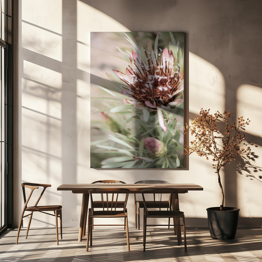 Canvas print - Blomma over dining table