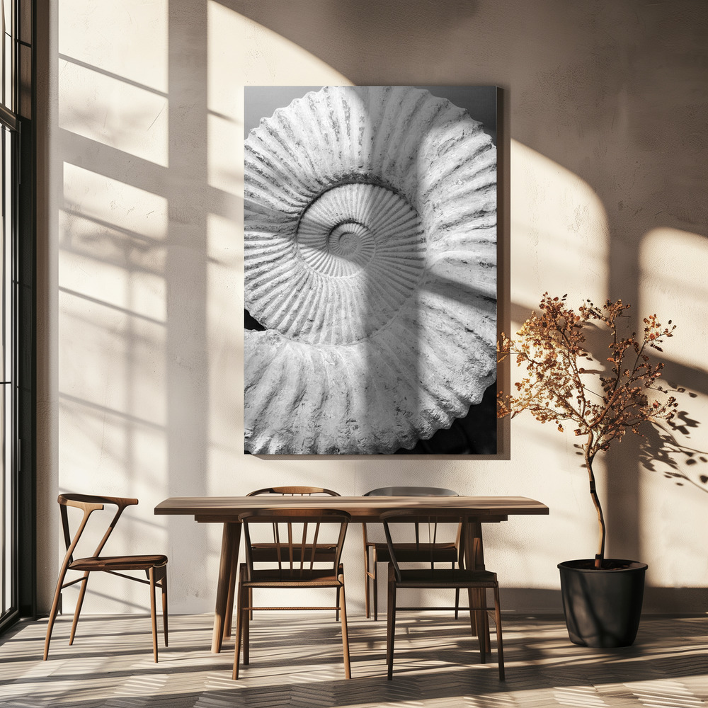 Canvas print - Formula over dining table