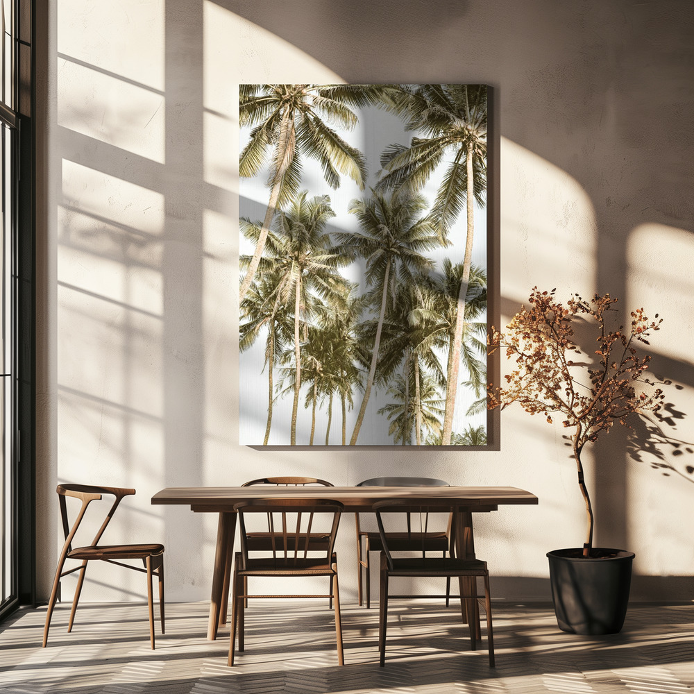 Canvas print - Island Bliss over dining table