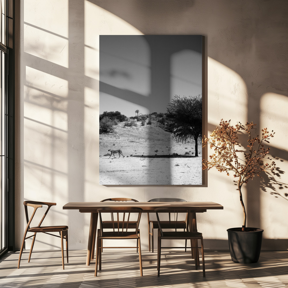 Canvas print - Loner over dining table