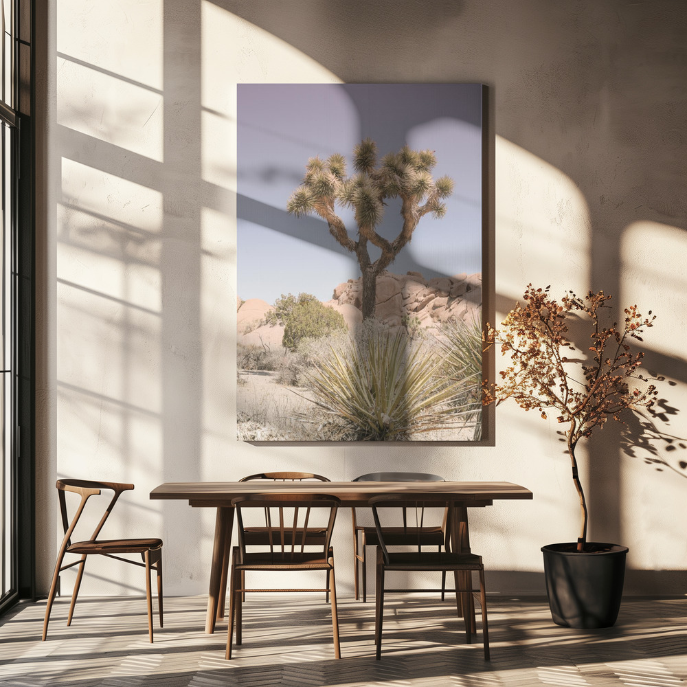 Canvas print - Mojave Desert over dining table