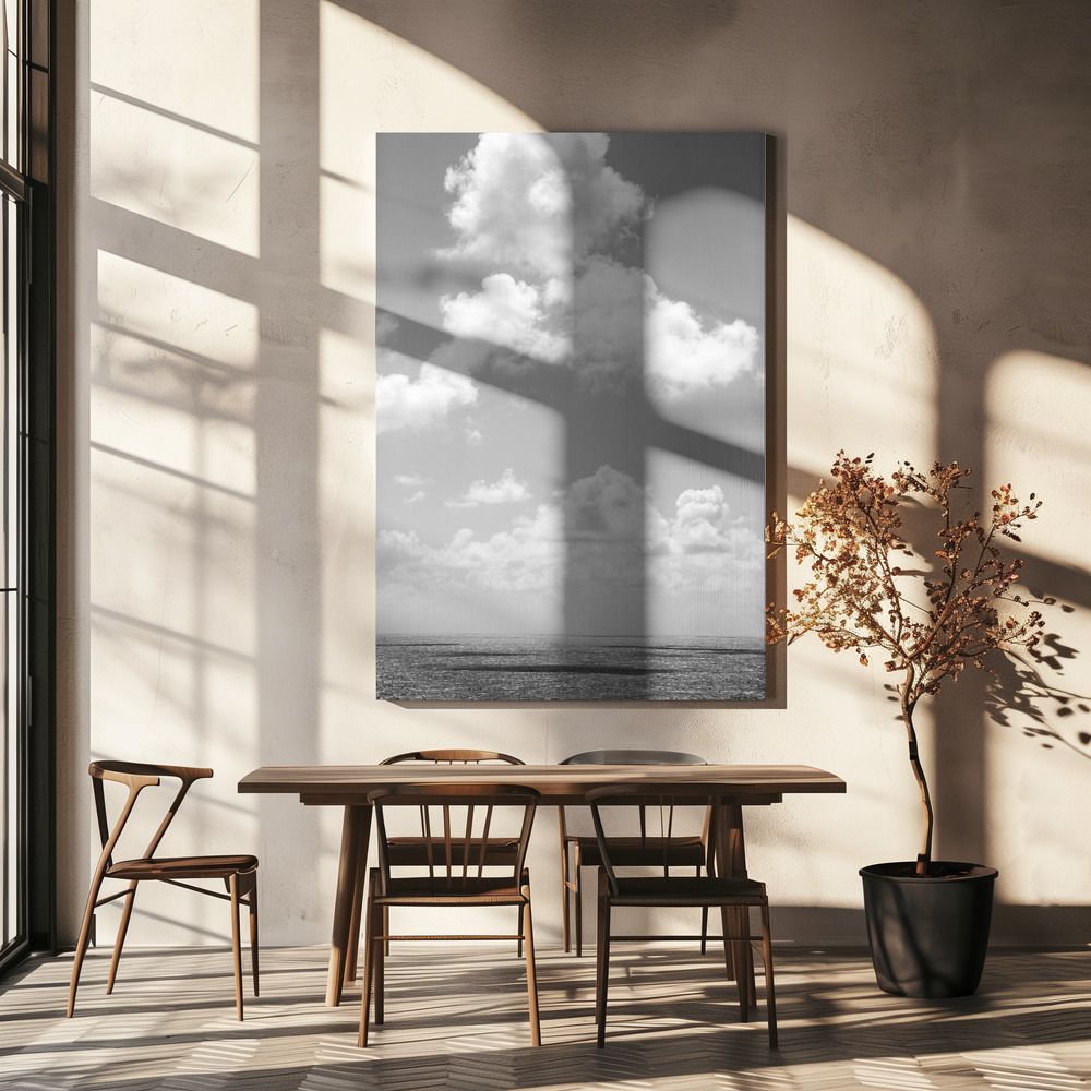 Canvas print - Shadow Play over dining table