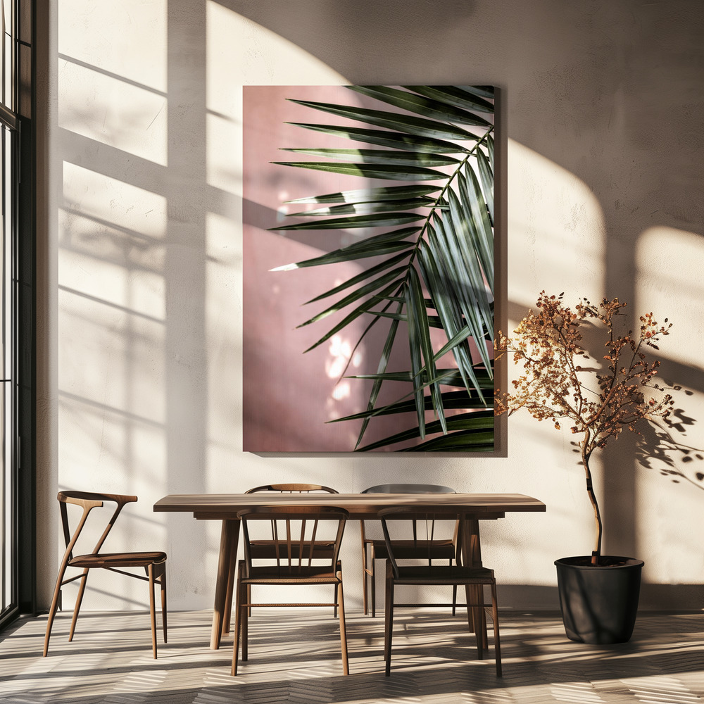 Toile - Palm Leaves 23 table de salle à manger